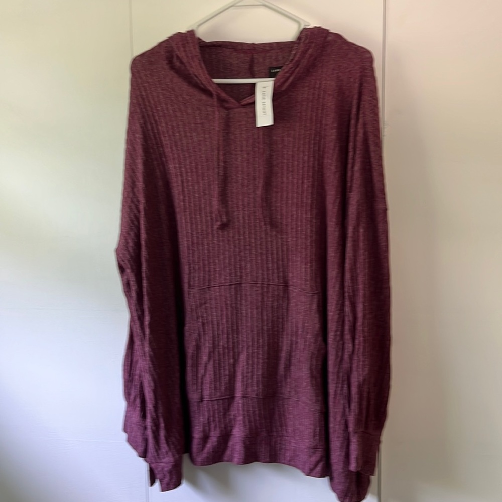 Lane Bryant Lightweight Hooded Top‎